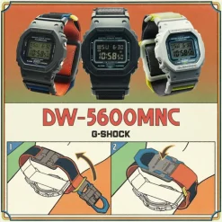 Casio G-Shock DW-5600MNC-8A2ER rannekello