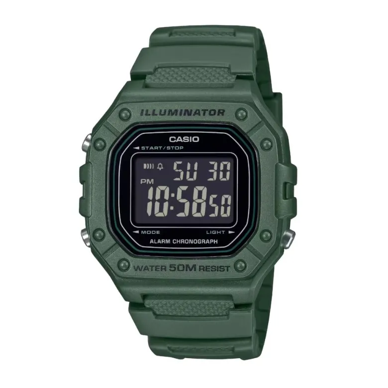 Casio W-218H-3BVEF rannekello