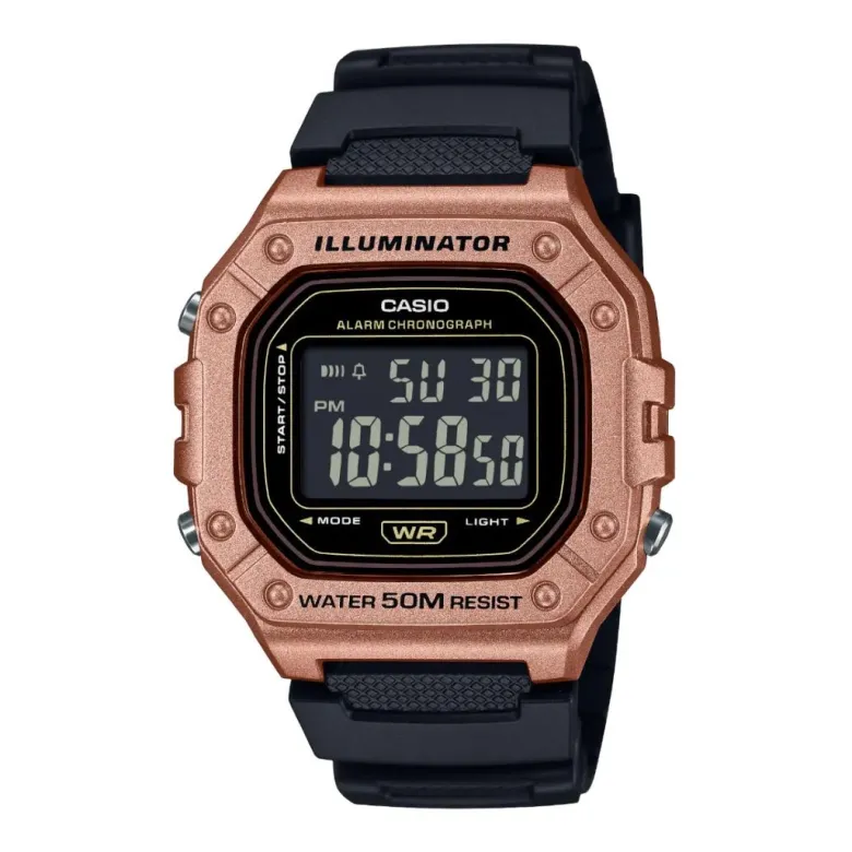 Casio W-218HM-5BVEF rannekello