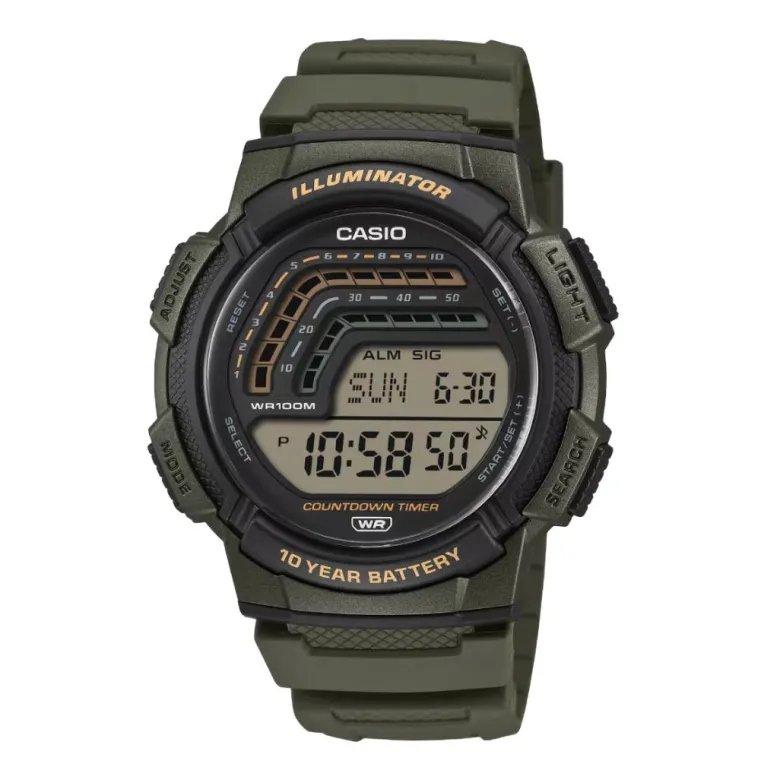 Casio WS-1800-3AVEF rannekello