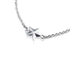 Efva Attling Catch A Falling Star rannekoru, hopeaa