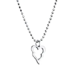 Efva Attling Little crazy heart riipus, hopeaa