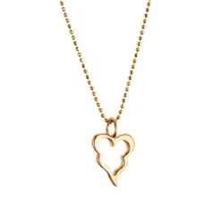 Efva Attling Little crazy heart riipus, keltakultaa