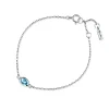 Efva Attling Love Bead rannekoru, hopea ja topaasi