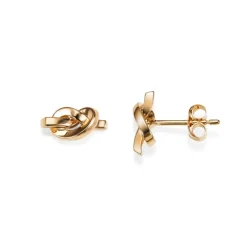 Efva Attling Love Knot korvakorut, keltakultaa