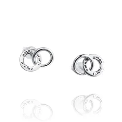 Efva Attling Mini Twosome korvakorut, hopeaa