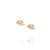 Efva Attling My first diamond studs korvakorut, keltakultaa timanteilla