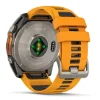 Garmin Fenix 8, 51mm Amoled Sapphire, titaani ja oranssi, älykello 010-02905-11