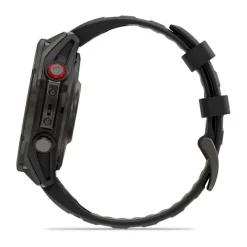Garmin Fenix 8 Pro Amoled 47mm LTE Sapphire, hiilenharmaa titaani ja musta ranneke, älykello 010-03198-01