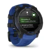 Garmin Instinct 3 AMOLED, 45mm, musta ja sähkönsininen, GPS-älykello 010-02936-03