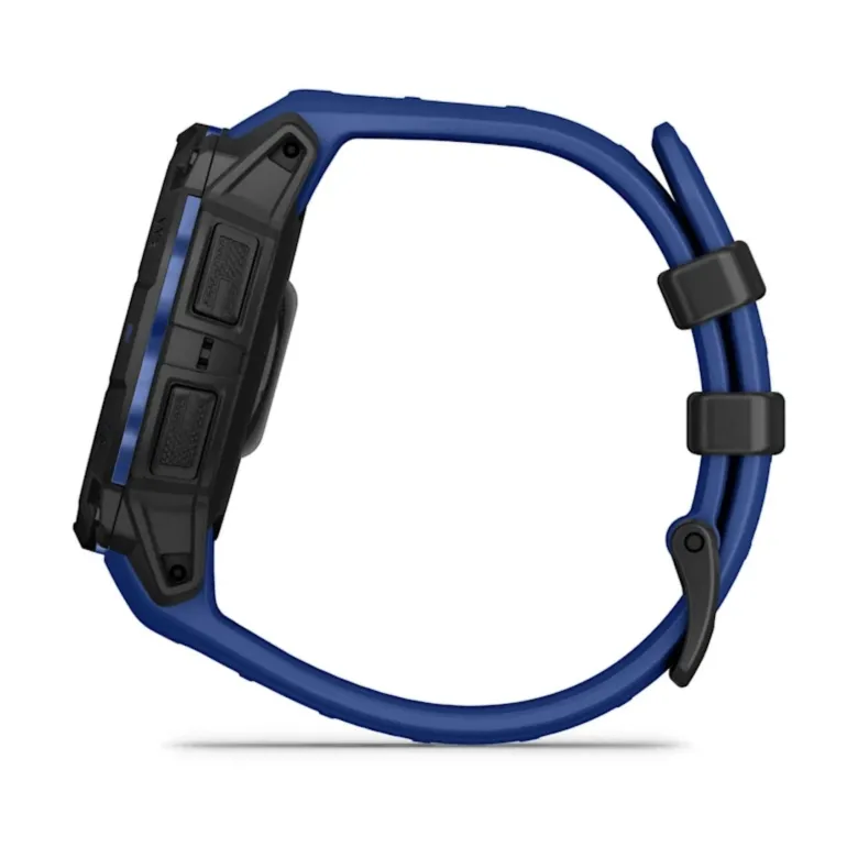 Garmin Instinct 3 AMOLED, 45mm, musta ja sähkönsininen, GPS-älykello 010-02936-03