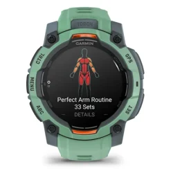 Garmin Instinct 3 AMOLED, 45mm, vedenvihreä, GPS-älykello 010-02936-01