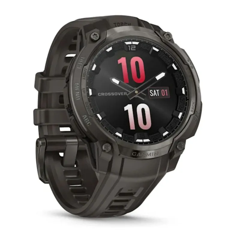 Garmin Instinct Crossover AMOLED, musta, GPS-hybridiälykello 010-03398-00