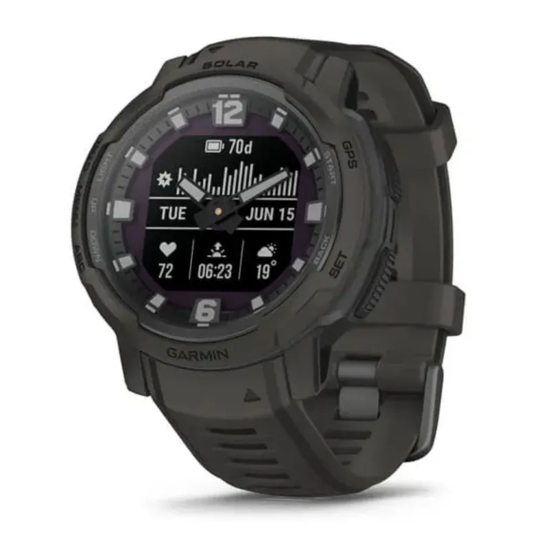 Garmin Instinct Crossover Solar, Black Graphite, GPS-hybridiälykello 010-02730-01