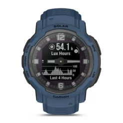 Garmin Instinct Crossover Solar, Tidal Blue, GPS-hybridiälykello 010-02730-02