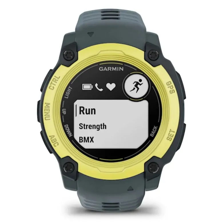 Garmin Instinct 3 E, 40mm, lime ja siniharmaa, GPS-älykello 010-02932-01