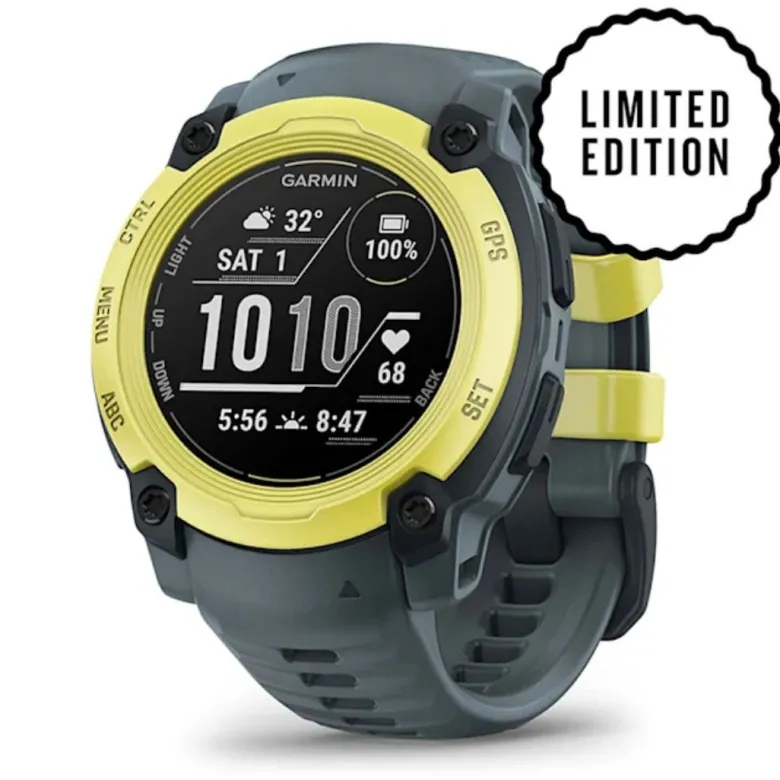 Garmin Instinct 3 E, 40mm, lime ja siniharmaa, GPS-älykello 010-02932-01