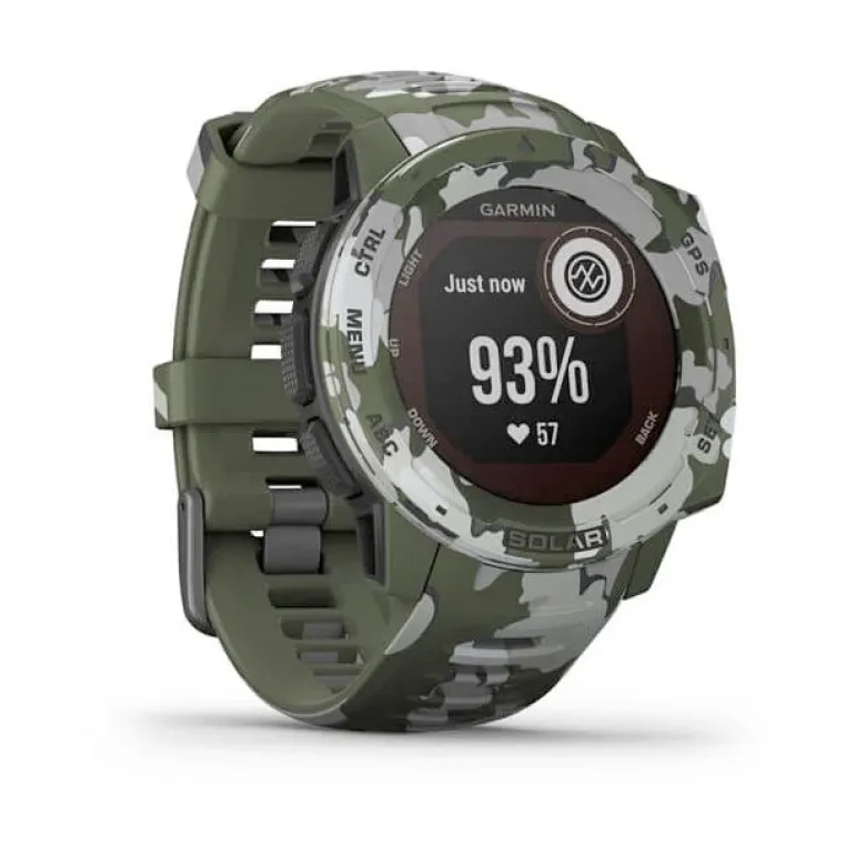 Garmin Instinct Solar Lichen Camo maastokuvio älykello 010-02293-06