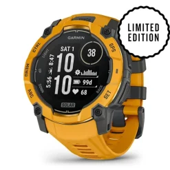Garmin Instinct 3 Solar, 50mm, auringonkeltainen, GPS-älykello, 010-02935-02