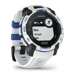Garmin Instinct 3 Solar, 45mm, vaaleanharmaa ja sähkönsininen, GPS-älykello 010-02934-03