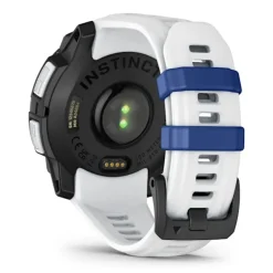 Garmin Instinct 3 Solar, 45mm, vaaleanharmaa ja sähkönsininen, GPS-älykello 010-02934-03