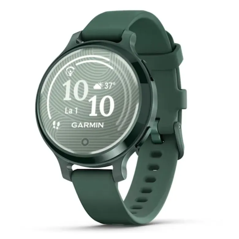 Garmin Lily 2 Active, jaspiksenvihreä kehys ja silikonihihna, 010-02891-02