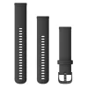 Garmin musta Quick release -silikoniranneke 20mm, pikakiinnitys, 010-12932-11