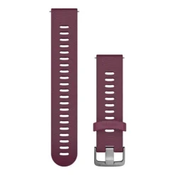 Garmin punainen Quick release -silikoniranneke 20mm, pikakiinnitys, 010-11251-1W