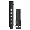Garmin QuickFit 22mm ranneke, Aito Horween musta nahkahihna 010-12738-19