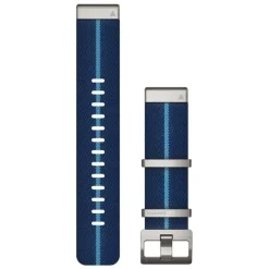Garmin QuickFit 22mm ranneke, jakardikudottu nailon, indigonsininen 010-13225-10