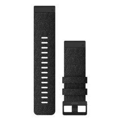 Garmin QuickFit 26mm ranneke, meleerattu musta nailon 010-12864-07