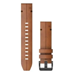 Garmin QuickFit 22mm ranneke, Ruskea nahka 010-12863-05