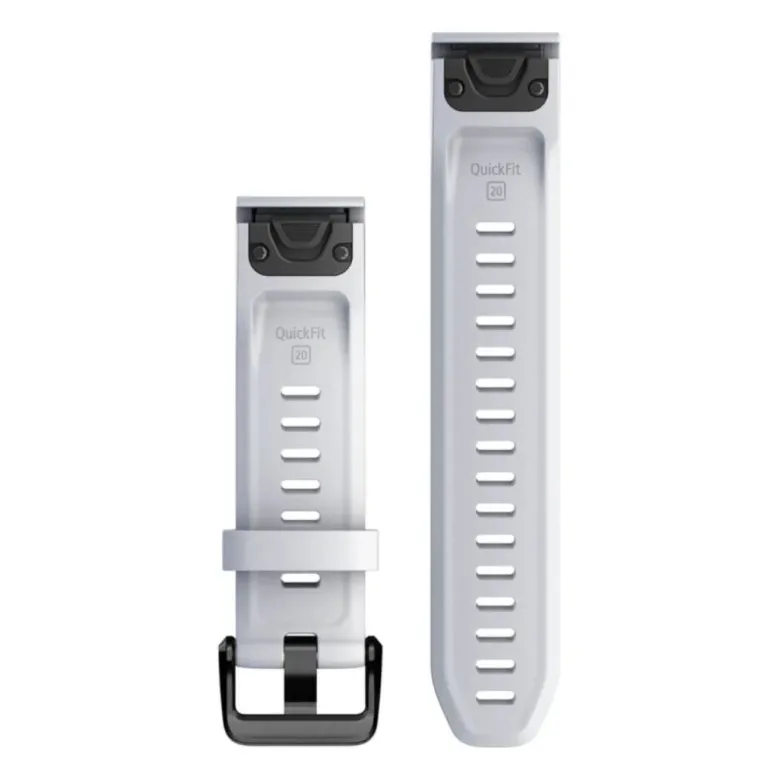 Garmin QuickFit silikonihihna 20mm, vaaleanharmaa, 010-13102-03