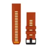 Garmin QuickFit silikoniranneke 26mm, tiilenpunainen/oranssi, 010-14508-03