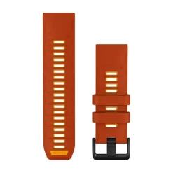 Garmin QuickFit silikoniranneke 26mm, tiilenpunainen/oranssi, 010-14508-03