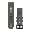 Garmin QuickFit silikoniranneke 26mm, kivenharmaa, 010-14560-00