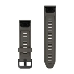 Garmin QuickFit silikoniranneke 20mm, kivenharmaa, 010-14558-00