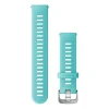 Garmin Quick release -silikoniranneke 20mm, pikakiinnitys, vedenvihreä, 010-11251-9R