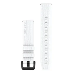 Garmin Quick release -silikoniranneke 20mm, pikakiinnitys, valkoinen, 010-13076-02