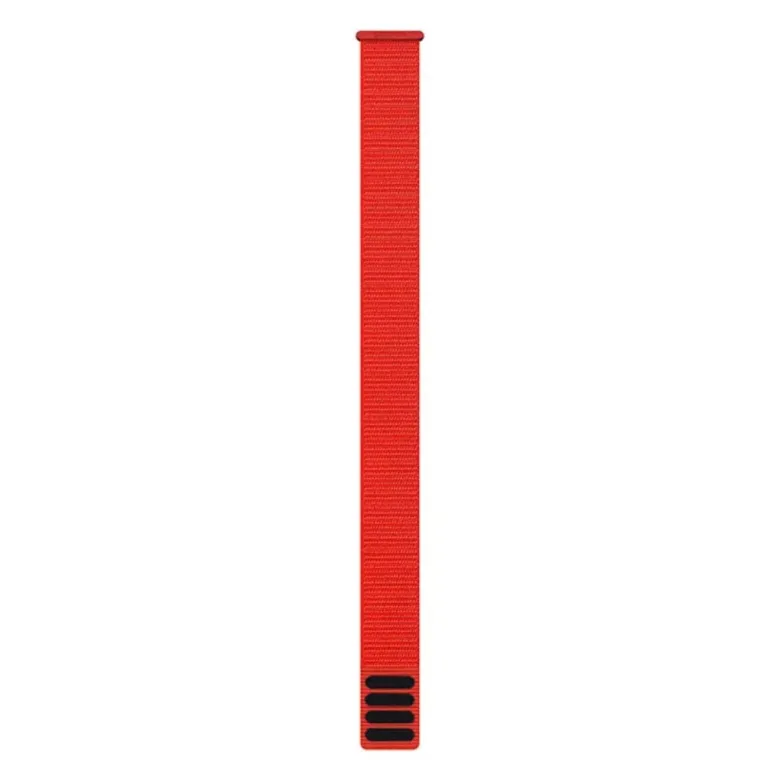 Garmin UltraFit nailonranneke 26mm, tulenpunainen, 010-13306-22