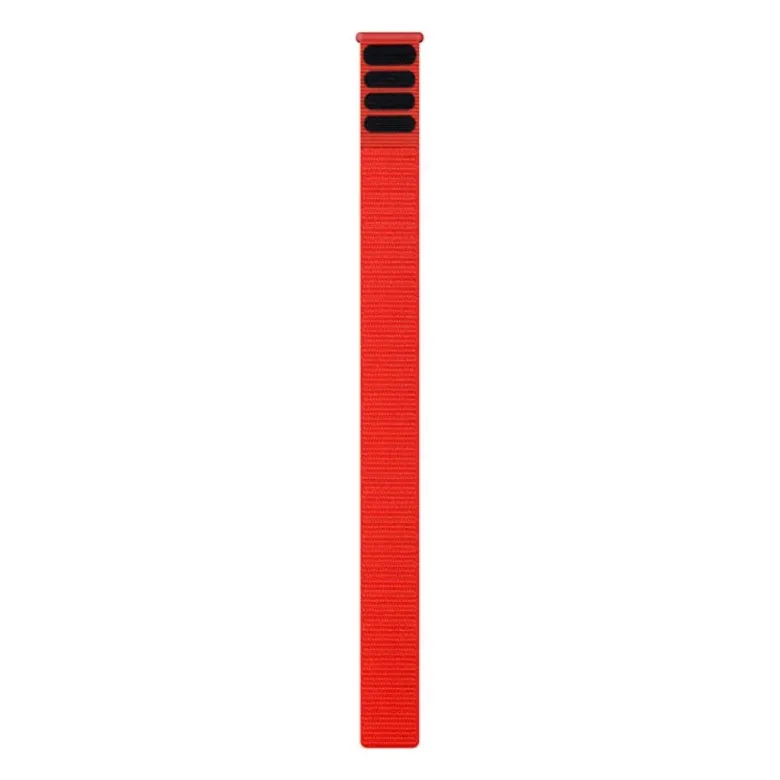 Garmin UltraFit nailonranneke 26mm, tulenpunainen, 010-13306-22