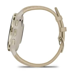 Garmin Venu 3S kullanväri ja viileän harmaa nahkaranneke, Amoled GPS-älykello 010-02785-55