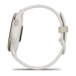 Garmin Vivoactive 5, vaalea kulta ja norsunluunvalkoinen, 42 mm, Amoled monilajiälykello 010-02862-11