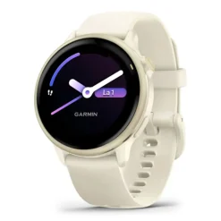 Garmin Vivoactive 6, vaalea kulta ja luunvärinen, 42 mm, Amoled monilajiälykello 010-02985-01
