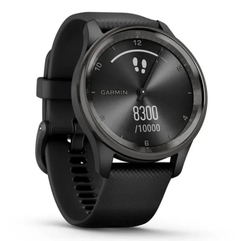 Garmin Vivomove Trend, grafiitinharmaa ja musta, hybridiälykello 010-02665-00