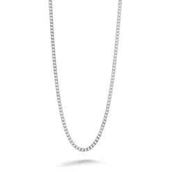Hopeinen panssaririipusketju, paksuus 1,4mm