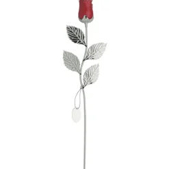 Juhlaruusu kaiverruslaatalla, punainen, 32 cm