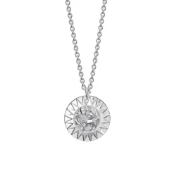 Kalevala Amuletti iso riipus, Aurinkoleijona, hopea