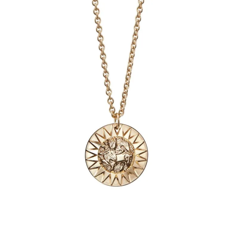 Kalevala Amuletti iso riipus, Aurinkoleijona, pronssi
