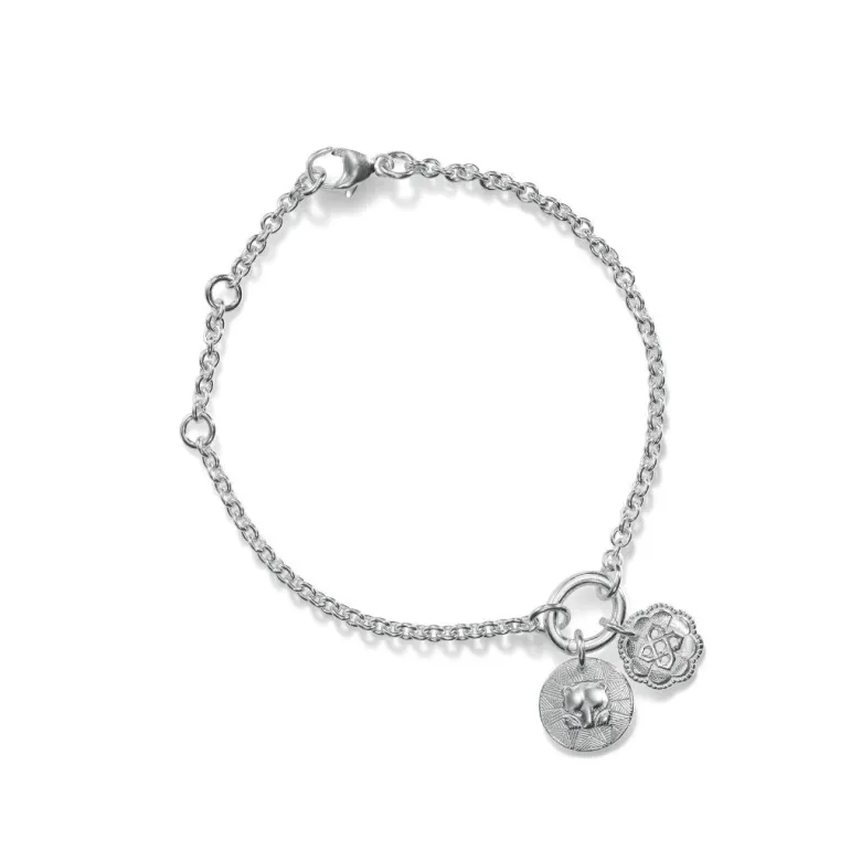 Kalevala Amuletti Osmansolmu hela, hopea